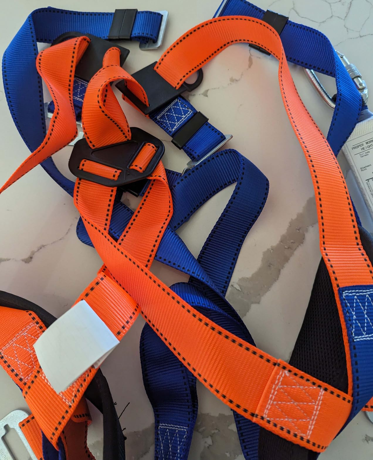 TT TRSMIMA Safety Harness Fall Protection Kit: Full Body Roofing harnesses customer photo 2