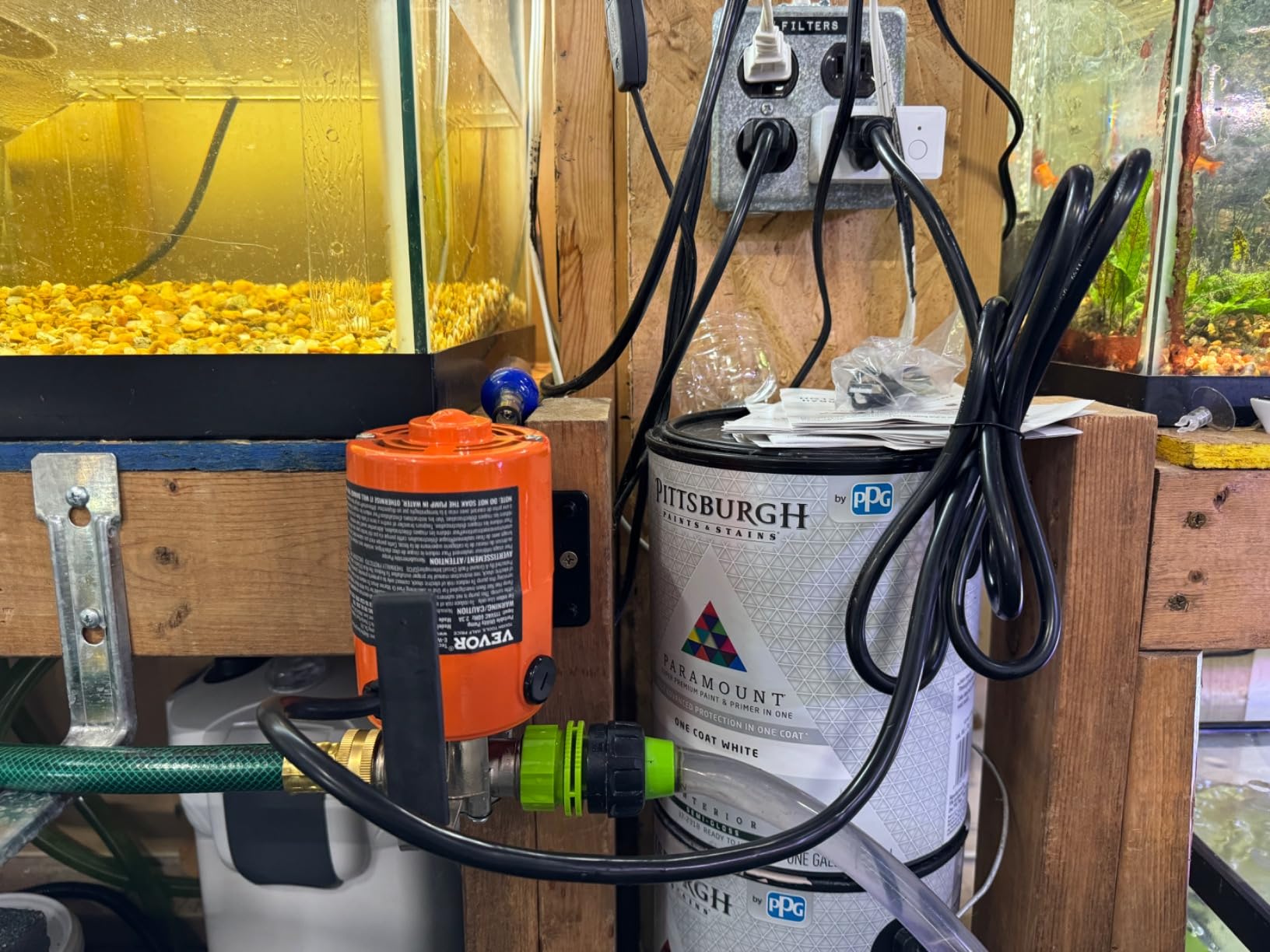 VEVOR Cast Iron Water Transfer Pump, 115V AC, 1600 GPH 1/2HP, Portable customer photo 1