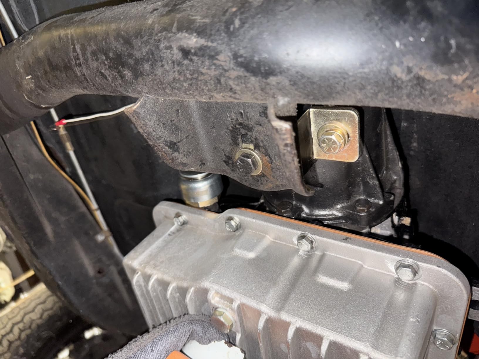 3.1108G General Transmission Mount for GM Car and Truck TH350, TH400, 700R4 customer photo 2