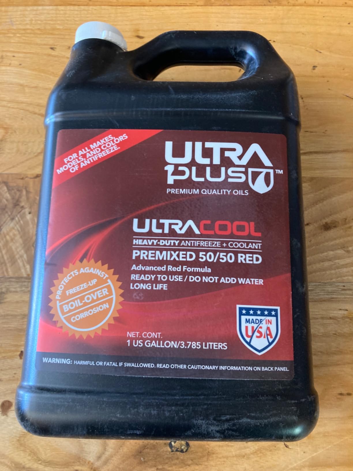 UltraCool Antifreeze Coolant Universal Engine 50/50 Red 1 Gallon customer photo 1