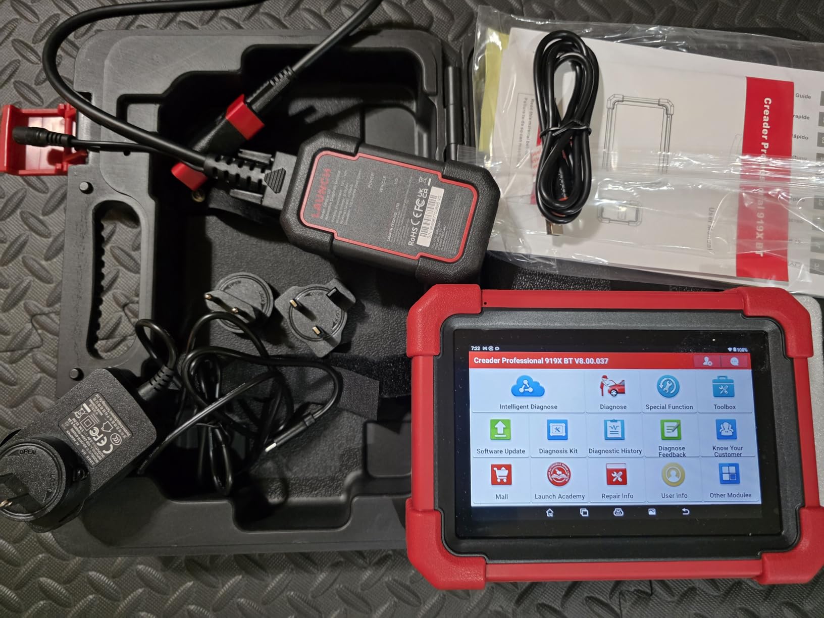 Launch X431 CRP919XBT Wireless Bidirectional Scan Tool with ECU Code, 2026 customer photo 2