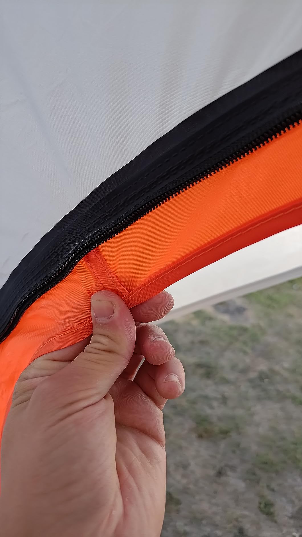 VEVOR SUV Camping Tent, 8'-8' SUV Tent Attachment for Camping with Carry Bag, Waterproof PU2000mm Double Layer Truck Tent, Accommodate 6-8 Person, Rear Tent for Van Hatch Tailgate customer photo 1