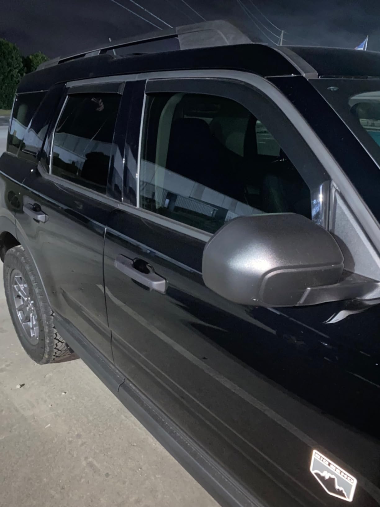 Voron Glass in-Channel Rain Guards for Ford Bronco Sport 2021-2026 customer photo 1