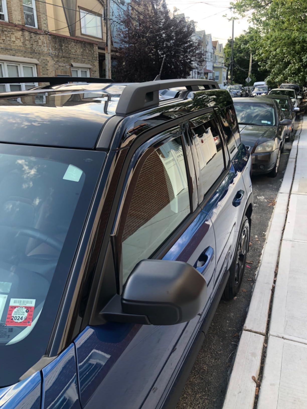 Voron Glass in-Channel Rain Guards for Ford Bronco Sport 2021-2026 customer photo 2