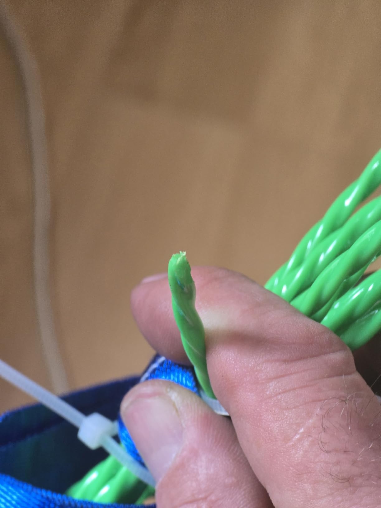 Fish Tape Wire Puller Through Wall Wire Threader Fish plus Fish Cable Fastener with Steel rope 32FT(4mm 10M) customer photo 1