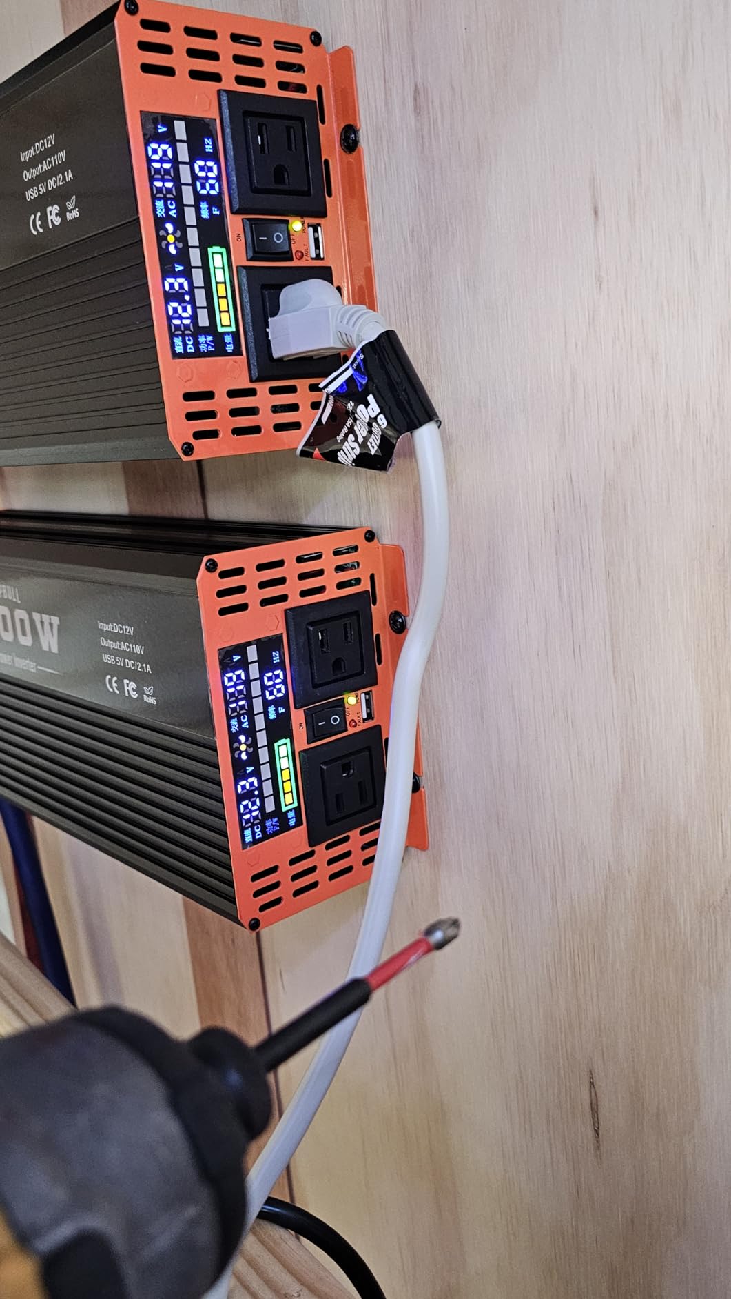 3000 Watt Power Inverter, Car/Home 12V DC to 110V/120V AC Car Converter customer photo 2