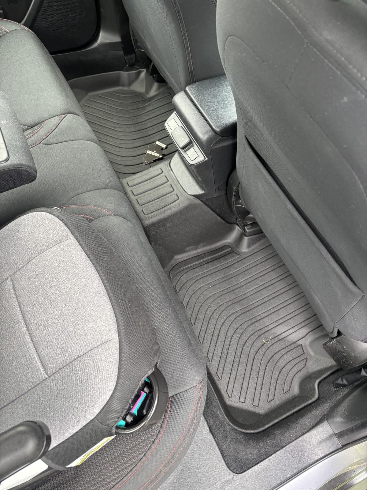 Floor Mats Custom Fit for Subaru Ascent 2019-2025 2026 7/8 Passenger All Weather Protection TPE Automotive Floor Liners 1st& 2nd& 3rd Row Full Set Accessories-Black customer photo 2