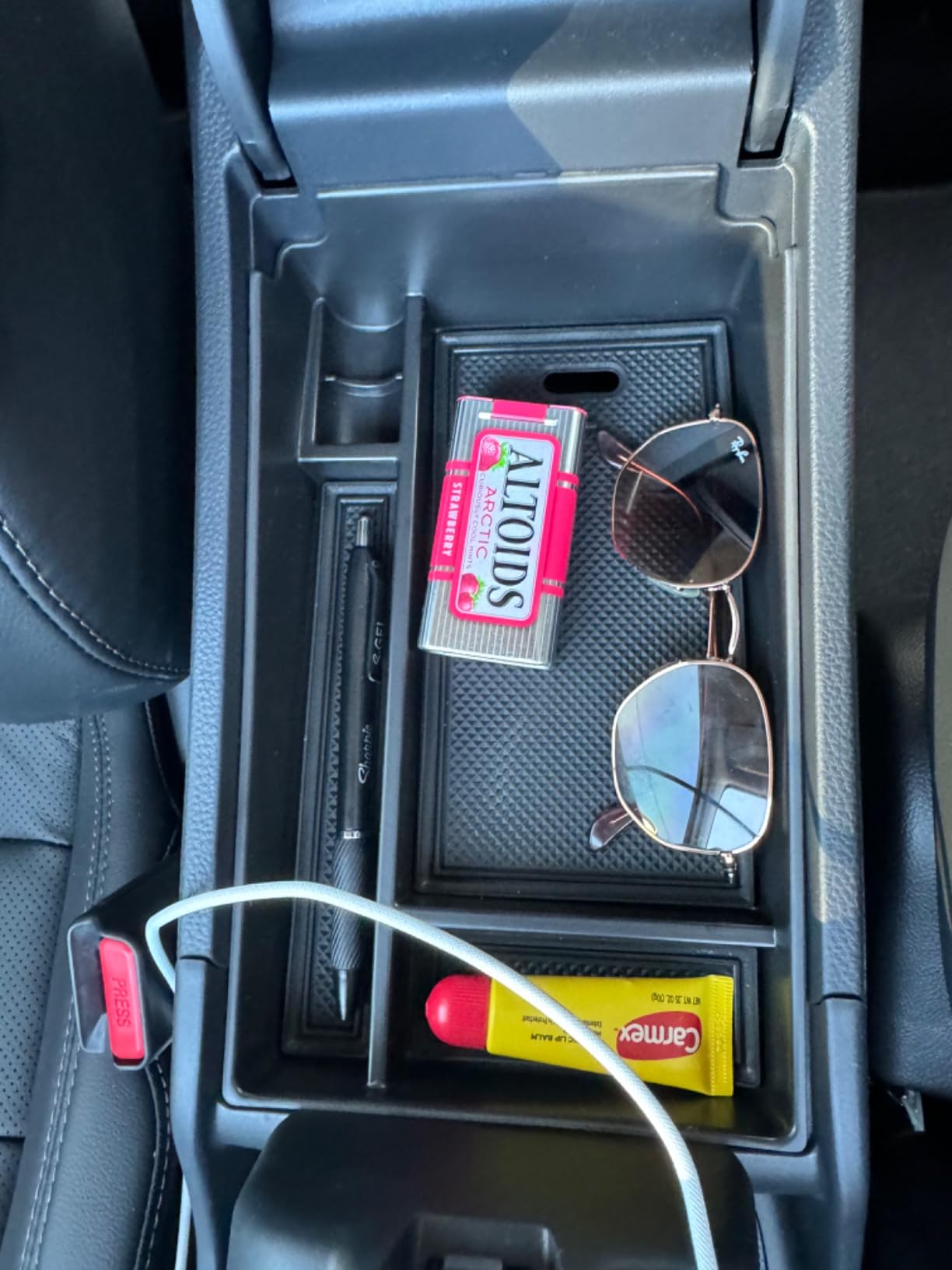 RUNROAD Center Console Organizer Tray For 2023-2027 Honda HR-V Accessories customer photo 1
