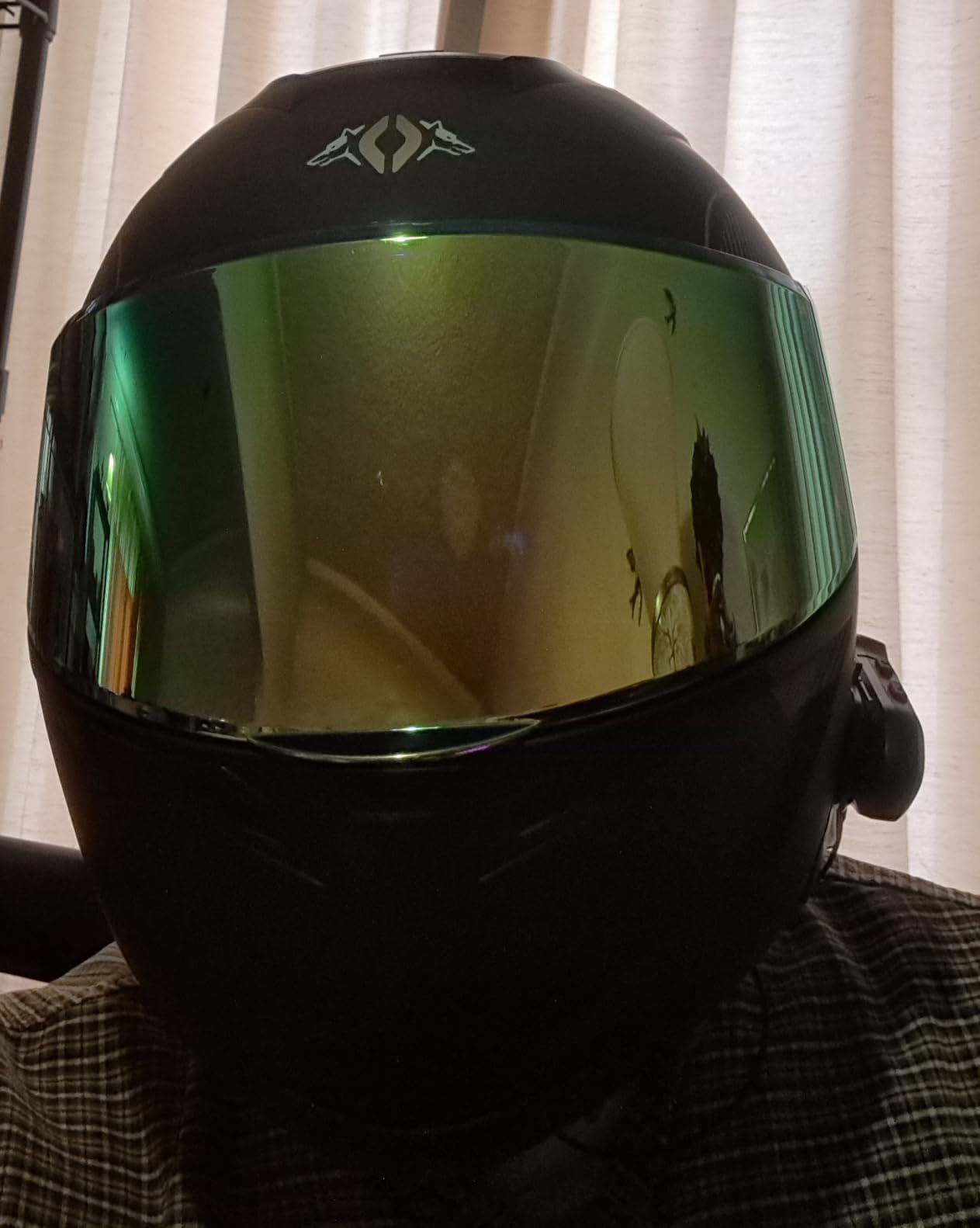 Orthrus Modular Motorcycle Helmet w/ LED Lights, Full Face Helmet for Adult customer photo 1