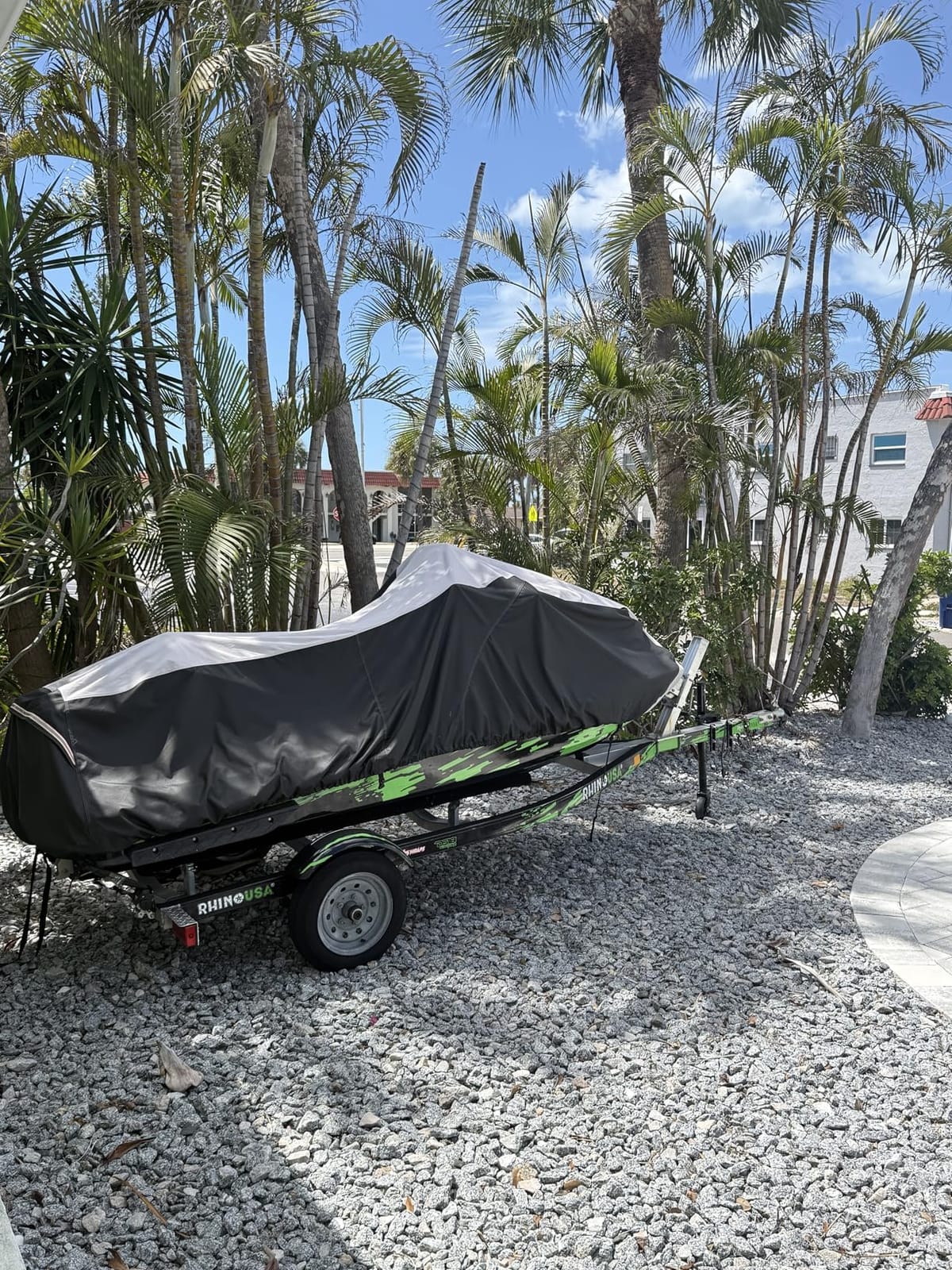 1200D Solution-Dyed 2 Seater Jet Ski Cover with Storage Bag customer photo 1