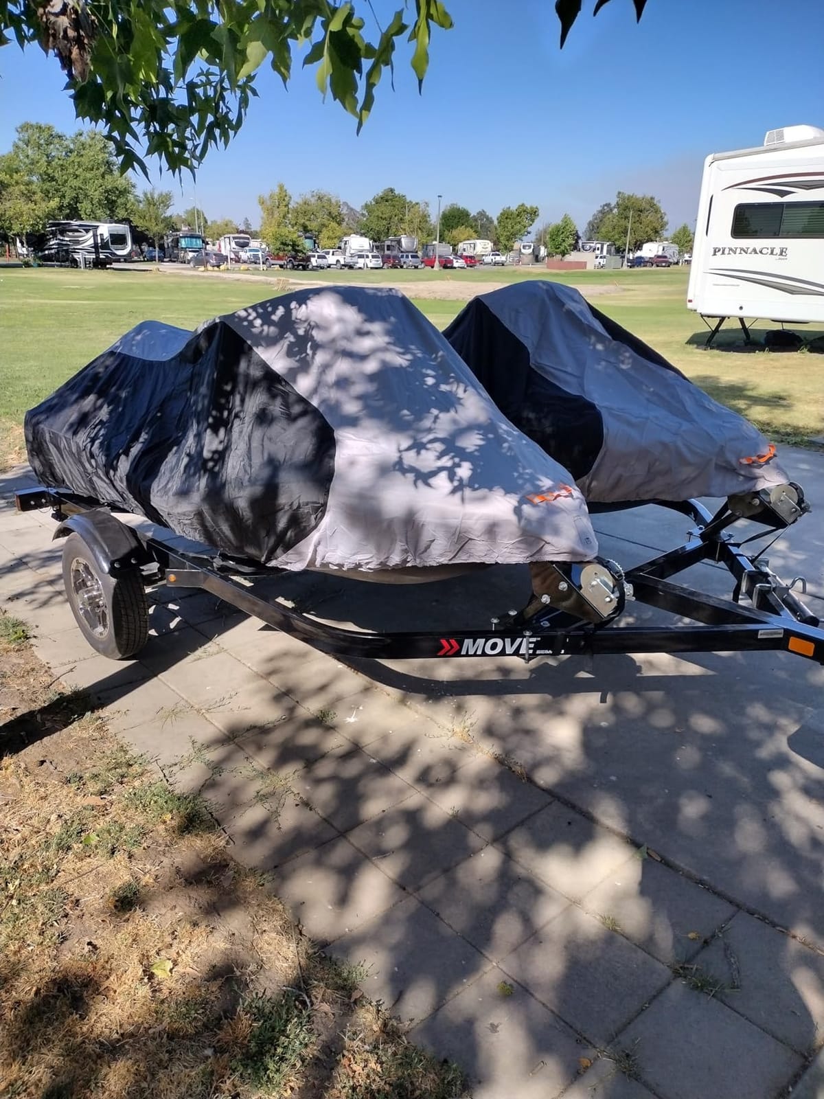 1200D Solution-Dyed 2 Seater Jet Ski Cover with Storage Bag customer photo 2