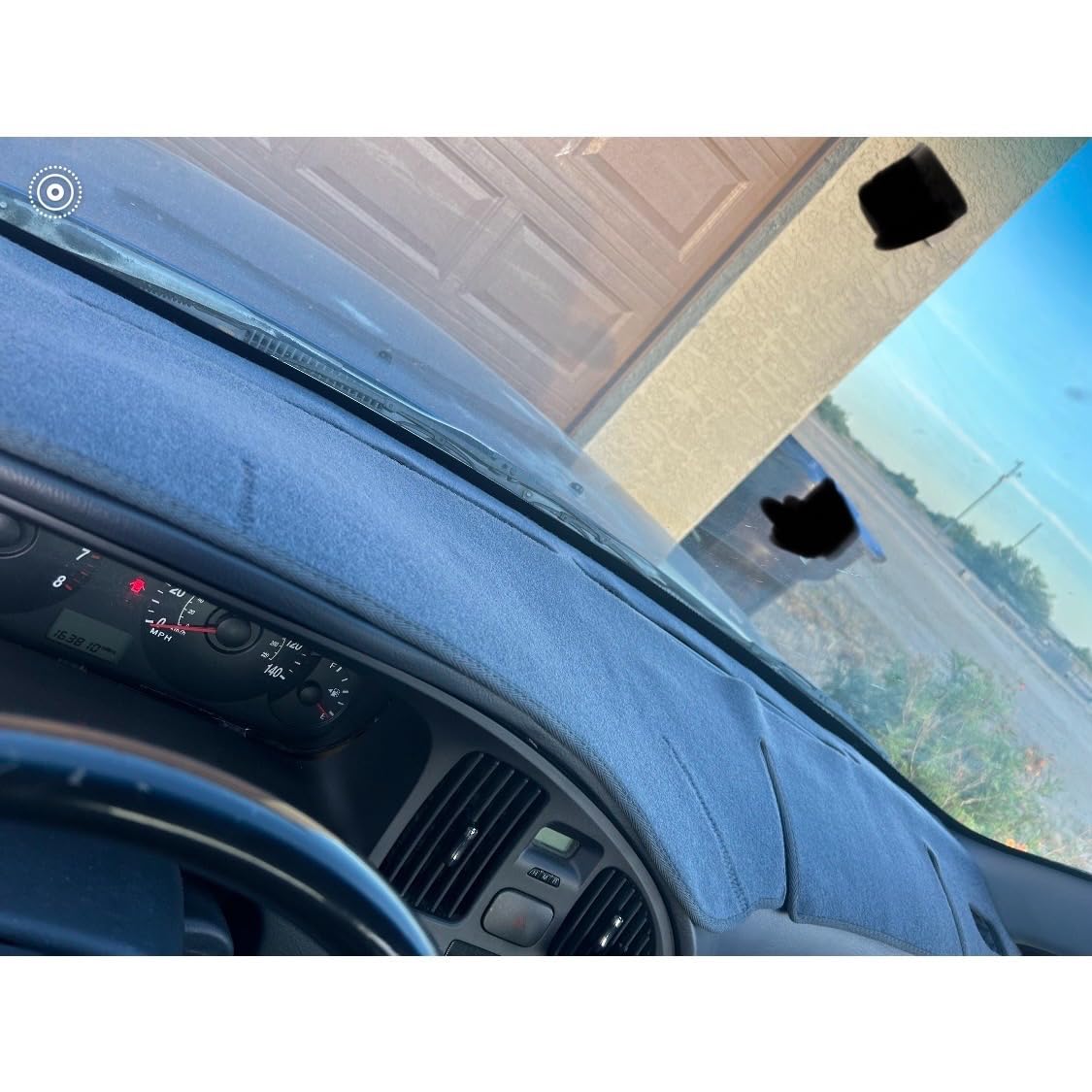 Dash Cover Mat Fit for Hyundai Elantra/Elantra N (Black) F164 customer photo 1