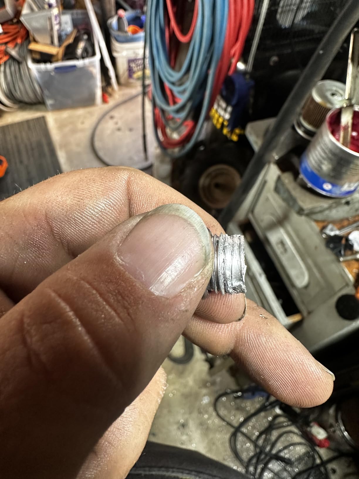 EVIL ENERGY Radiator Coolant Overflow Tank, Coolant Recovery Tank Aluminum 2L Silver customer photo 1