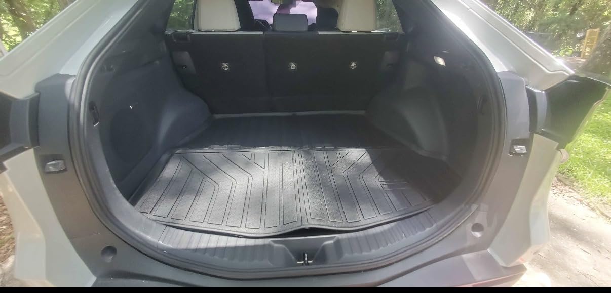 Powerty Cargo Mat with Backrest Mat for Hyundai Ioniq 5 2022-2025 2026, All Weather TPE Cargo Mat Liner for Rear Trunk customer photo 1
