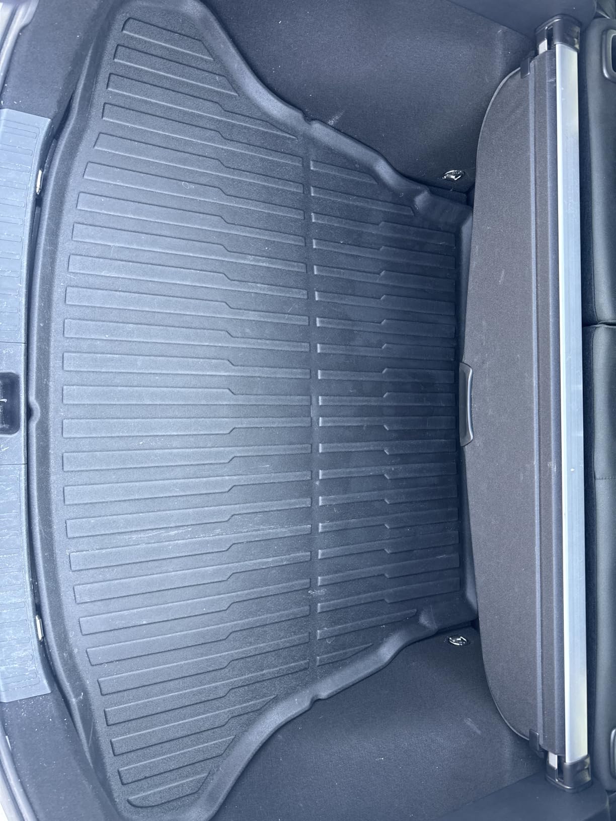 Powerty Cargo Mat with Backrest Mat for Hyundai Ioniq 5 2022-2025 2026, All Weather TPE Cargo Mat Liner for Rear Trunk customer photo 2
