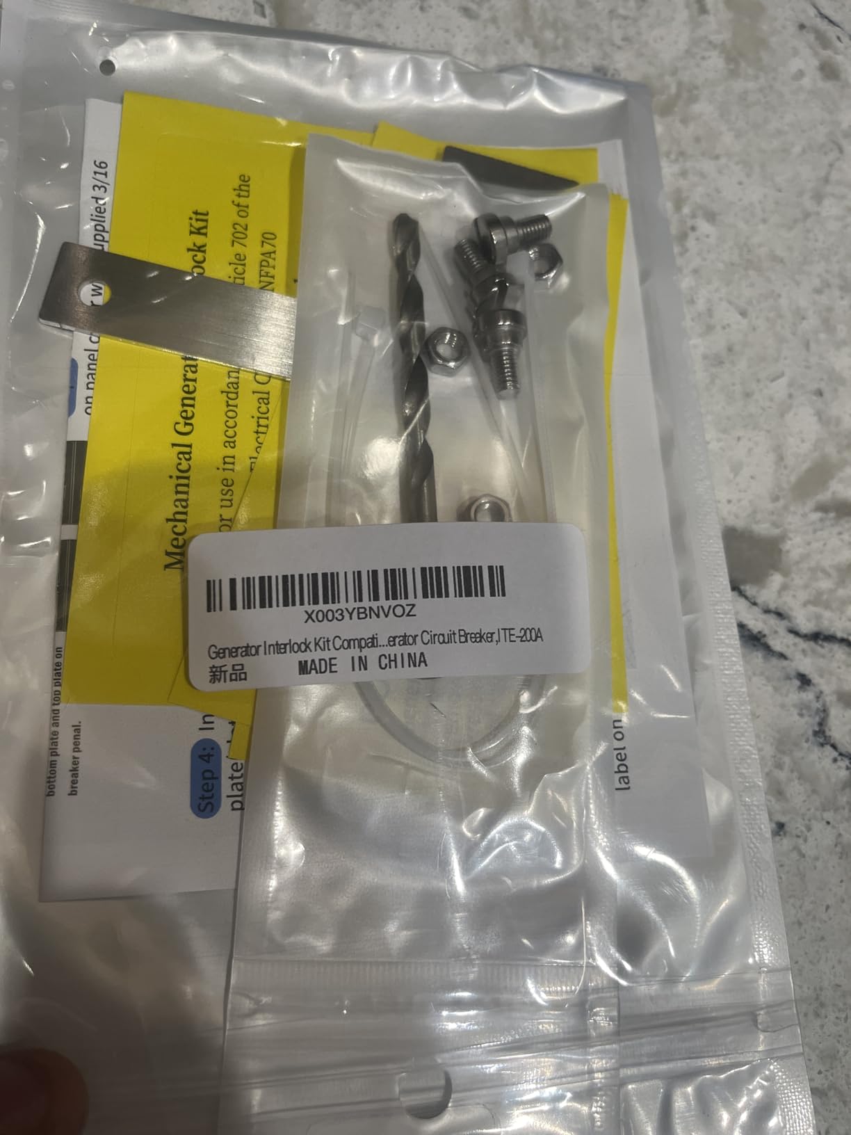 Generator Interlock Kit Compatible with Siemens,ITE,Gould Murray customer photo 2