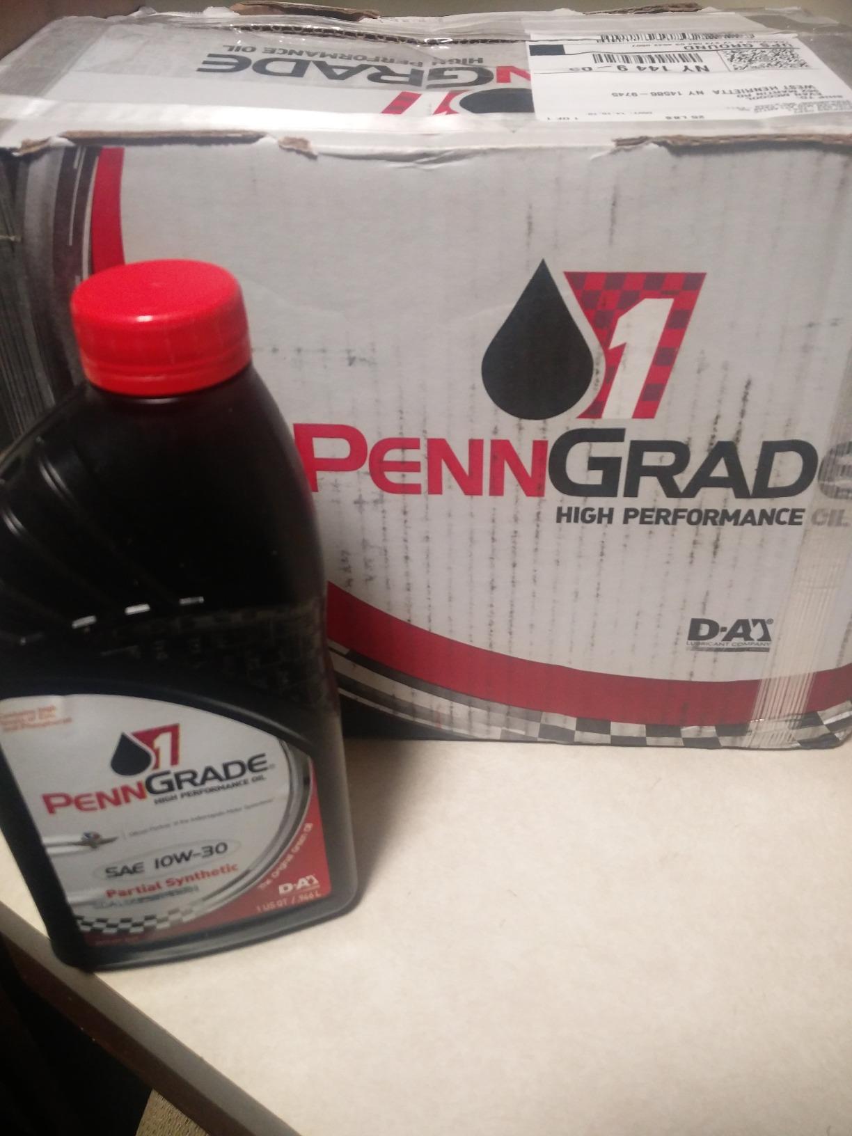 PENN GRADE 1, Synthetic Blend High Performance Oil SAE 10W-30, 1 Quart (2 Pack) customer photo 2