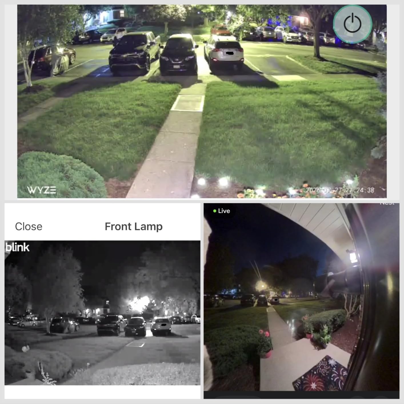 WYZE Cam v4 (Latest Model), 2.5K AI Security Camera, Indoor/Outdoor Cameras for Home Security, Baby Monitor & Pet Camera, Vibrant Color Night Vision, No Subscription Required customer photo 2