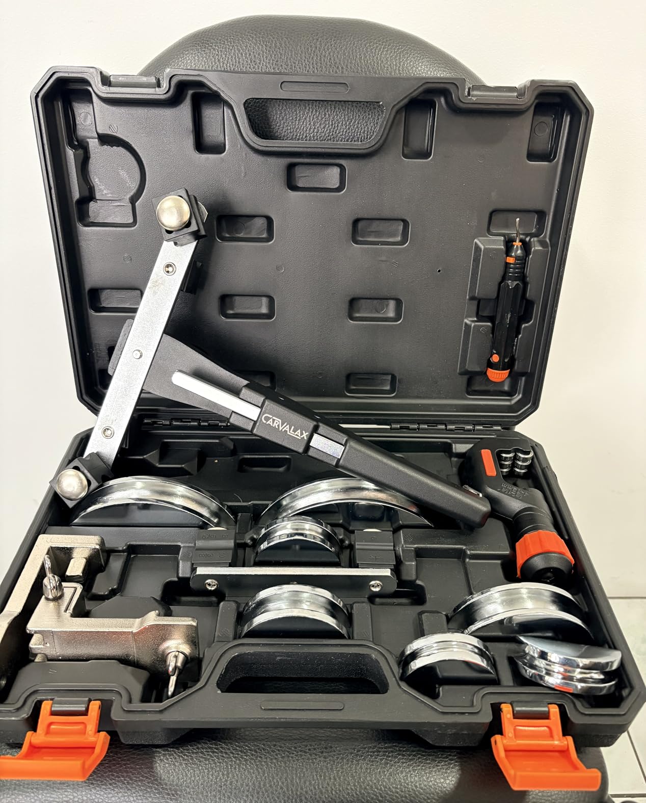 CARVALAX Pipe Tube Bender Set, Reverse Adapters, for 1/4” to 7/8” O.D customer photo 1