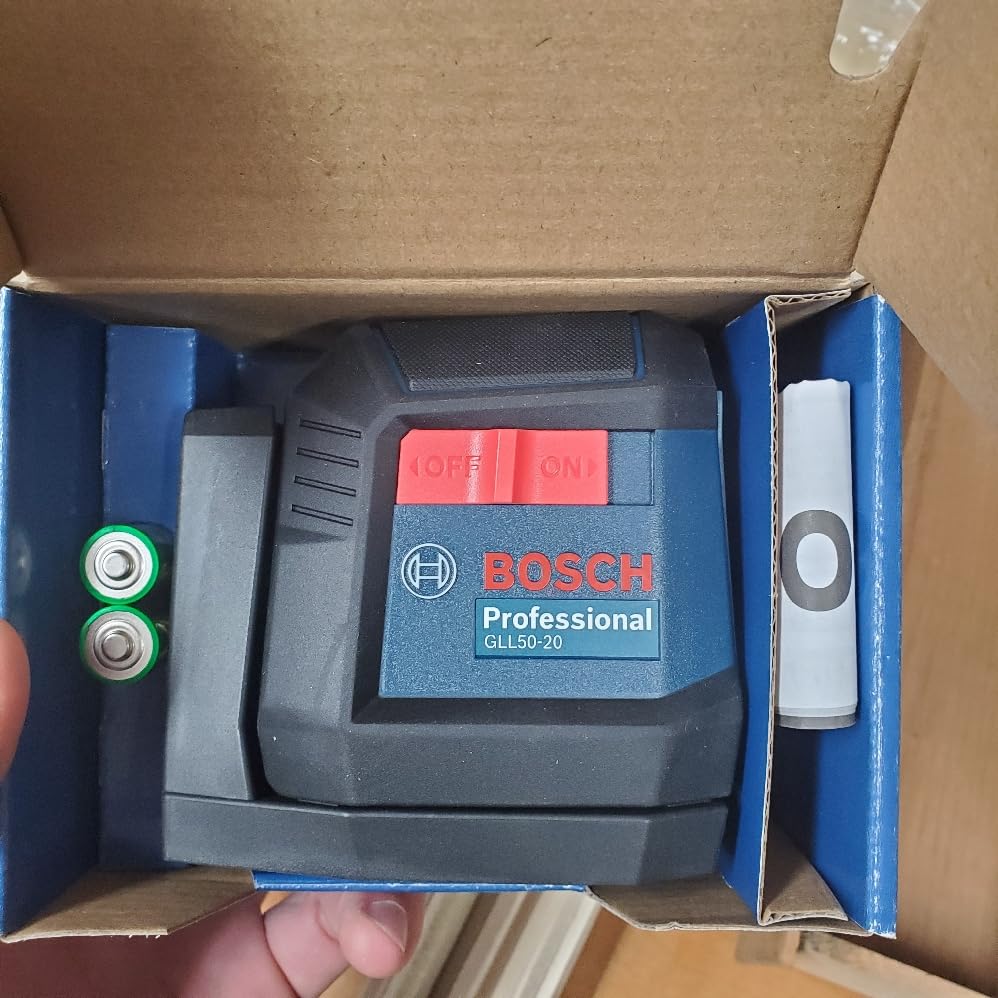 BOSCH PRO GLL50-20 Self-Leveling Cross-Line Laser customer photo 1
