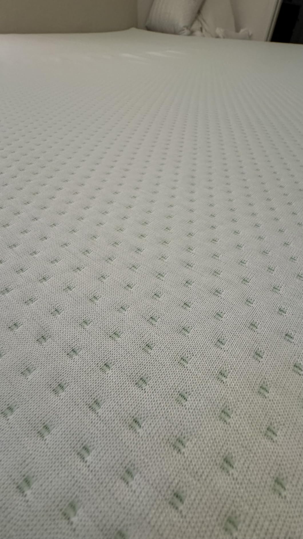 Zinus 12 Inch Queen Green Tea Memory Foam Mattress, Medium Firm Feel customer photo 1