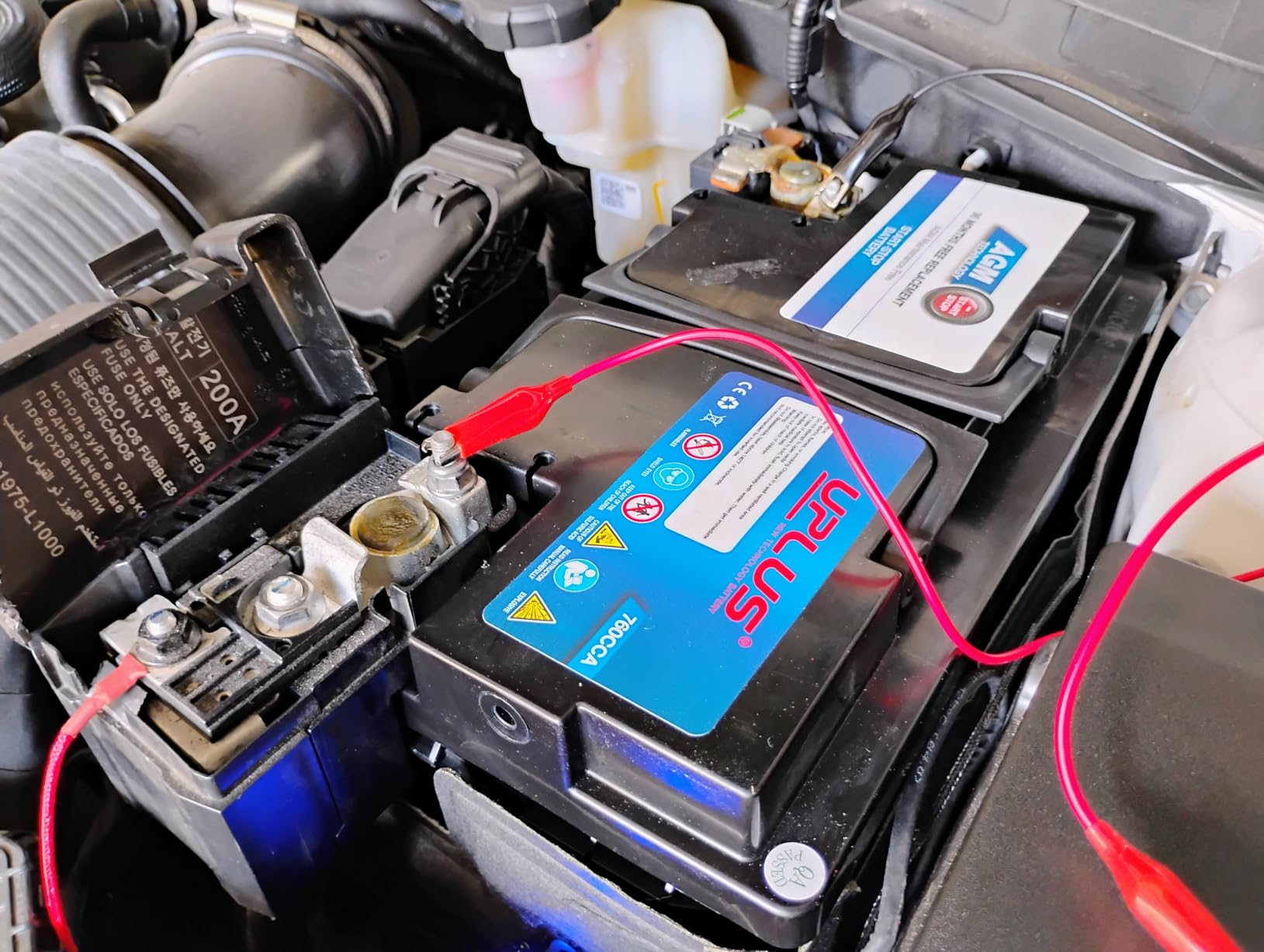 UPLUS BCI Group 34/24 Car Battery, AGM-L55-UP 12V 55Ah 650CCA 120RC AGM customer photo 1