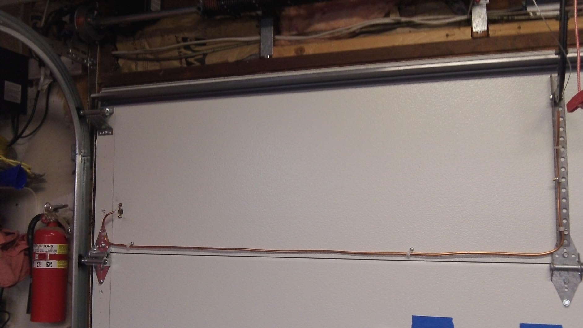 Garage Door Emergency Release Lock Kit, Keyed Disconnect System customer photo 2