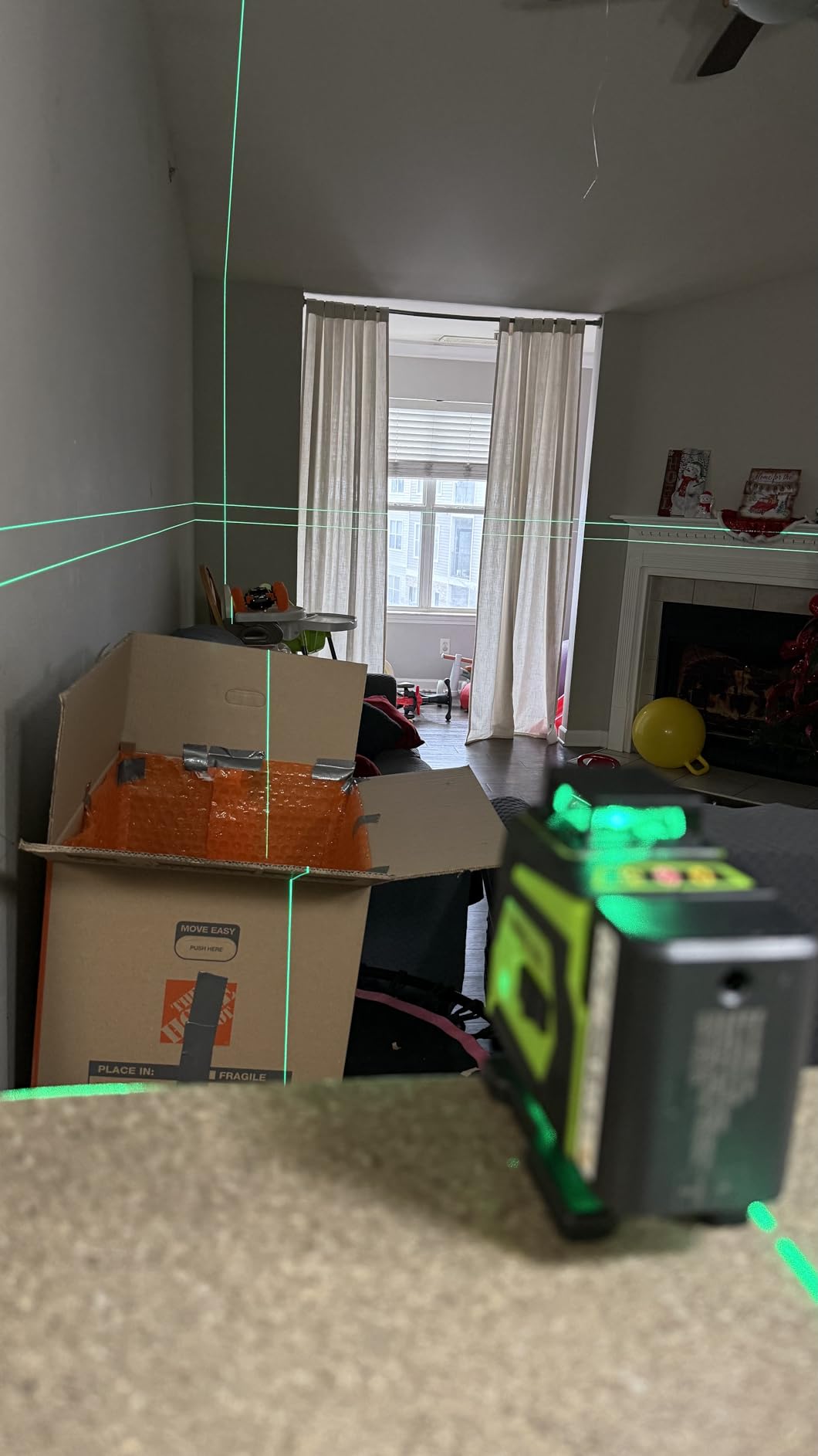 16 Line Laser Level 360 Self Leveling,4D 4x360° Green lazer Leveler Tool customer photo 2