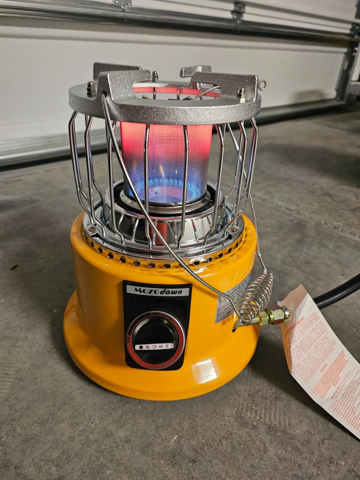 2 in 1 Propane Heater & Stove, 13000 BTU Portable Propane Heater with Handle, Outdoor Heater Gas Stove for Patio, Camping, Tent, Ice Fishing, Garage customer photo 1
