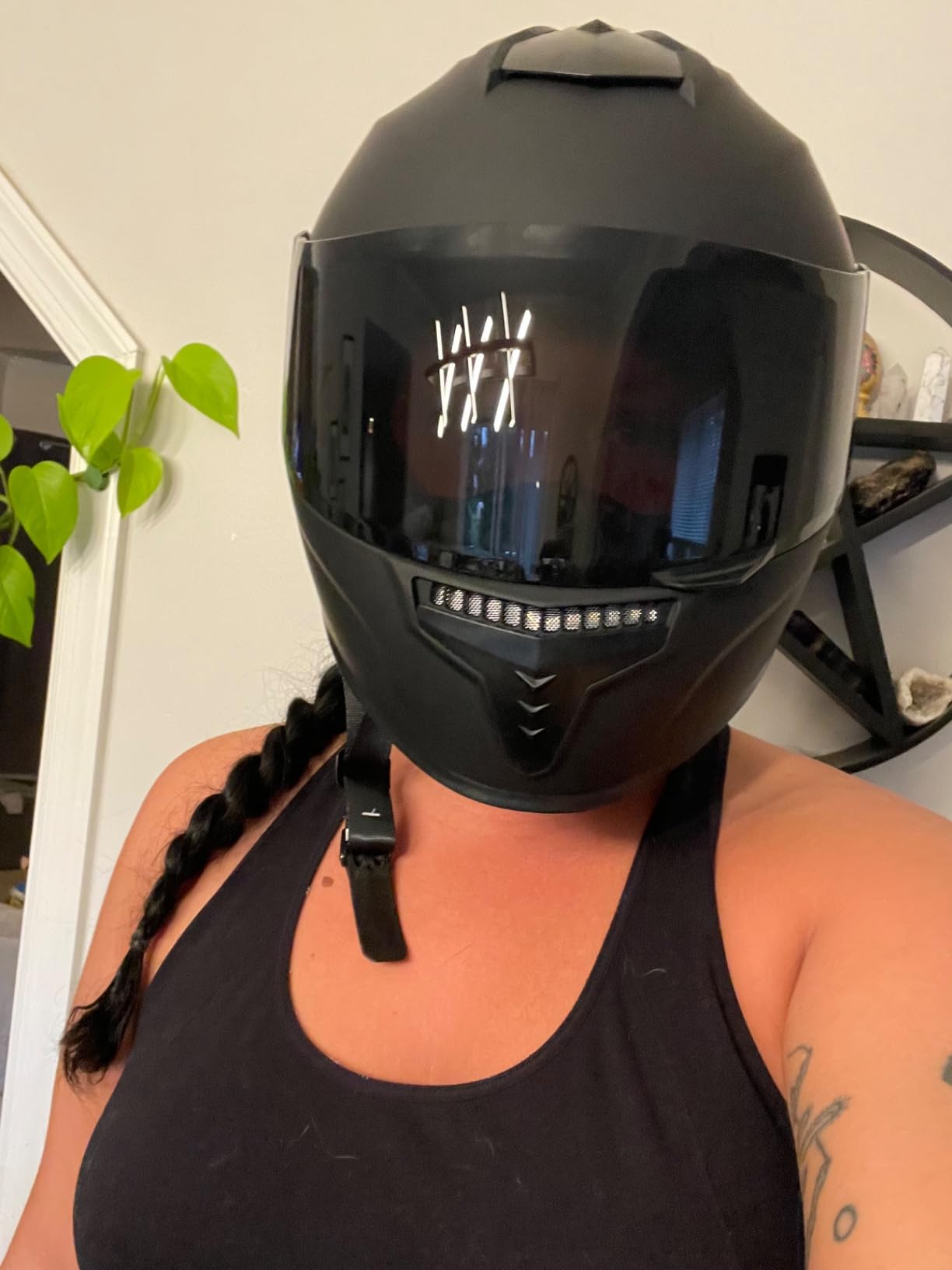 Favoto Full Face Motorcycle Helmet DOT Cascos para Moto with Dual Visors customer photo 1