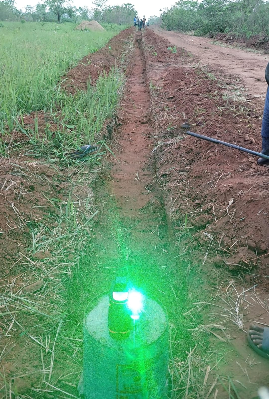 DOVOH Outdoor Laser Level 360 Self Leveling with Receiver, H3-360G-KIT customer photo 1