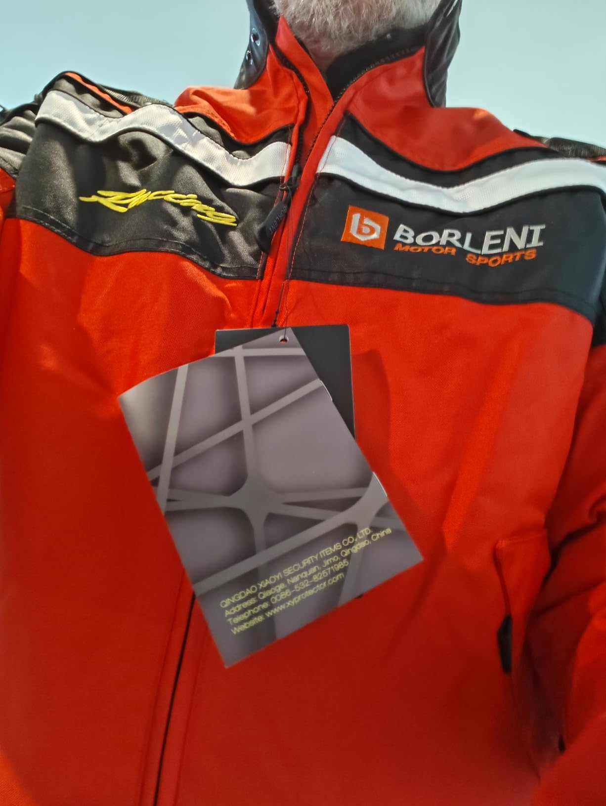 BORLEN Motorcycle Jacket for Men with Armor CE Certified Riding Jacket customer photo 2