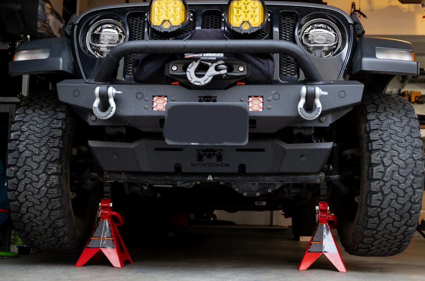 Aluminum JL & Gladiator Skid Plate Compatible with 2018-2026 Jeep Wrangler JL JLU & 2020-2026 Jeep Gladiator customer photo 1