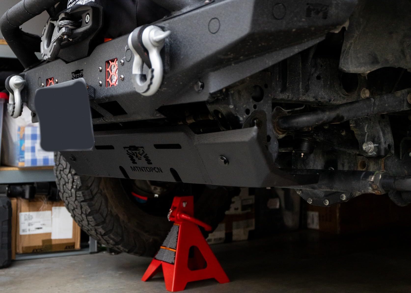 Aluminum JL & Gladiator Skid Plate Compatible with 2018-2026 Jeep Wrangler JL JLU & 2020-2026 Jeep Gladiator customer photo 2