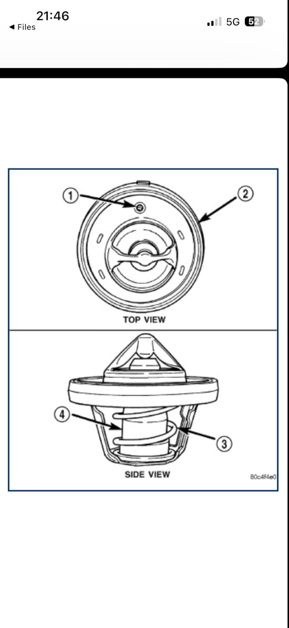 A-Premium Engine Coolant Thermostat Housing Assembly W/Sensor 68003582AB customer photo 1