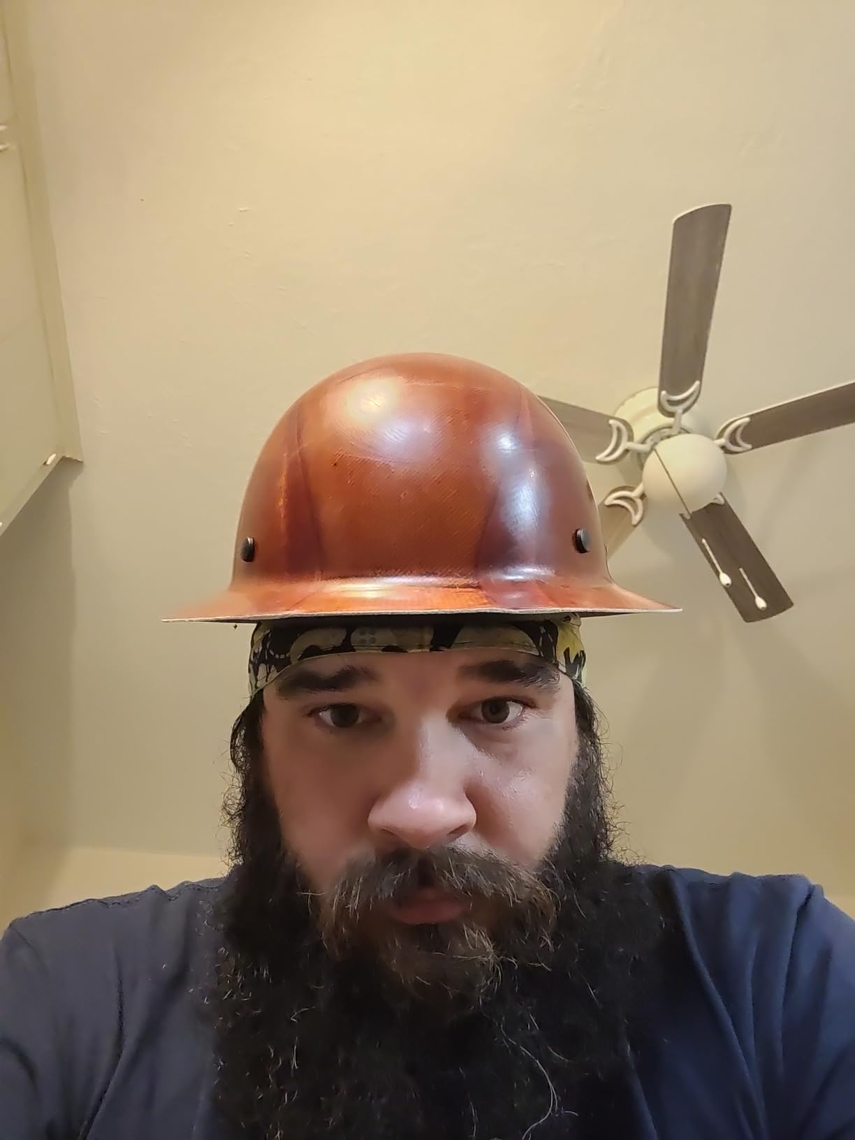 AFP Fiber Full-Brim Hard Hat with 6-Point Ratchet Suspension customer photo 2