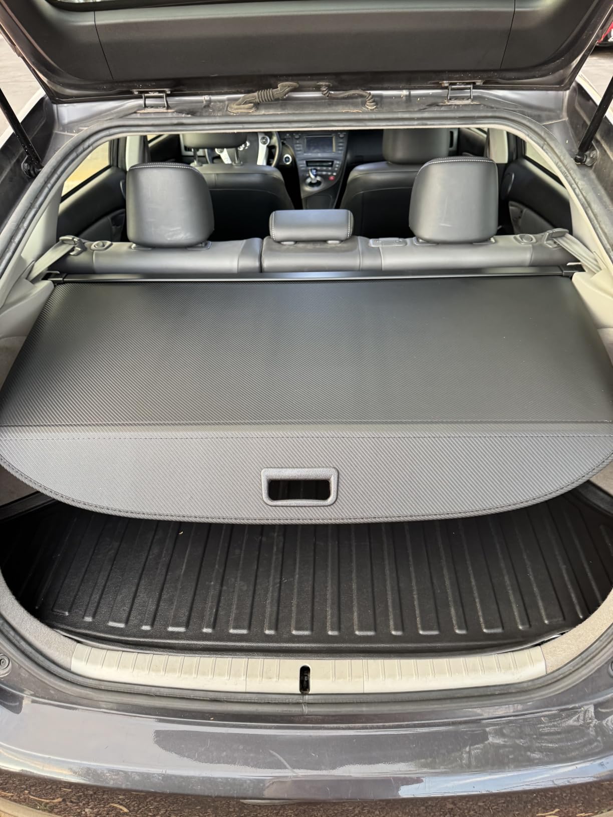AUXKO Retractable Cargo Cover for Mazda CX-50 2026 2025-2023, Carbon Fiber customer photo 1