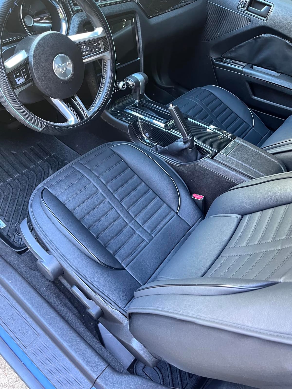 Fit for Ford Mustang Seat Covers 2007-2022 Front Set customer photo 1