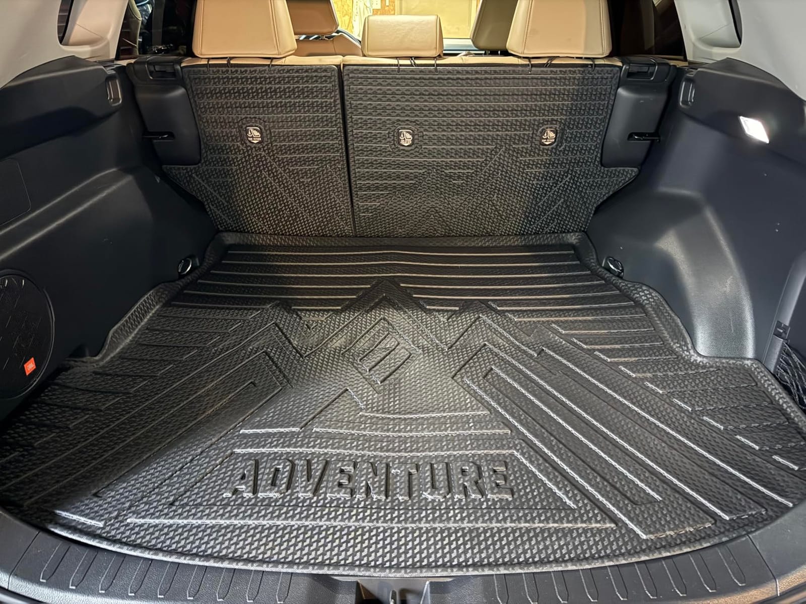 Powerty Trunk Mat for Chevrolet Chevy Traverse 2018-2023, All Weather TPE Cargo Mat Liner for Traverse Rear Trunk customer photo 1