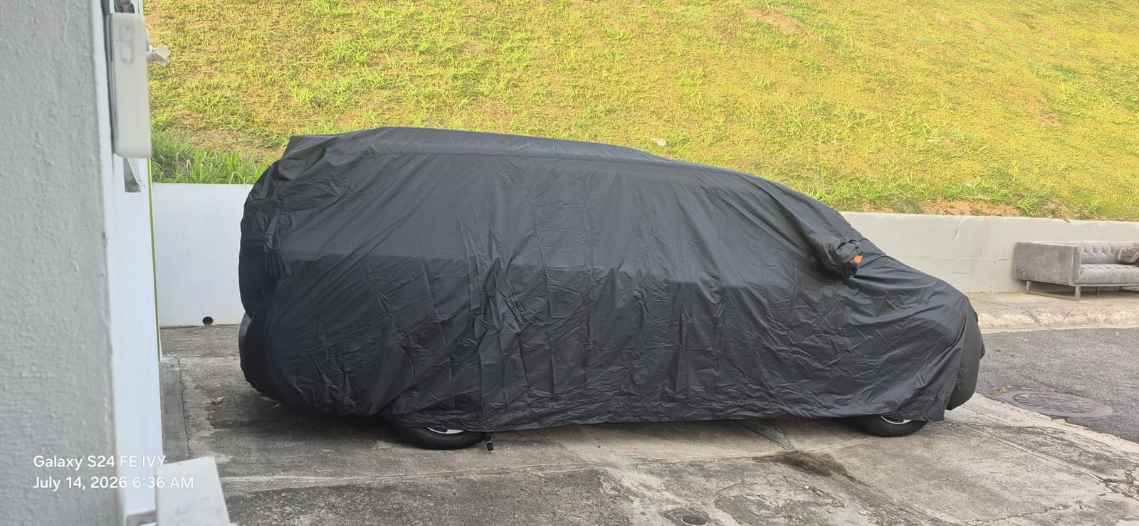 X AUTOHAUX Car Cover for Kia Soul 2009-2025 210D-PU Outdoor Full Car Cover All Weather with Door Zipper for Waterproof Windproof Sun Rain Snow Protection customer photo 2