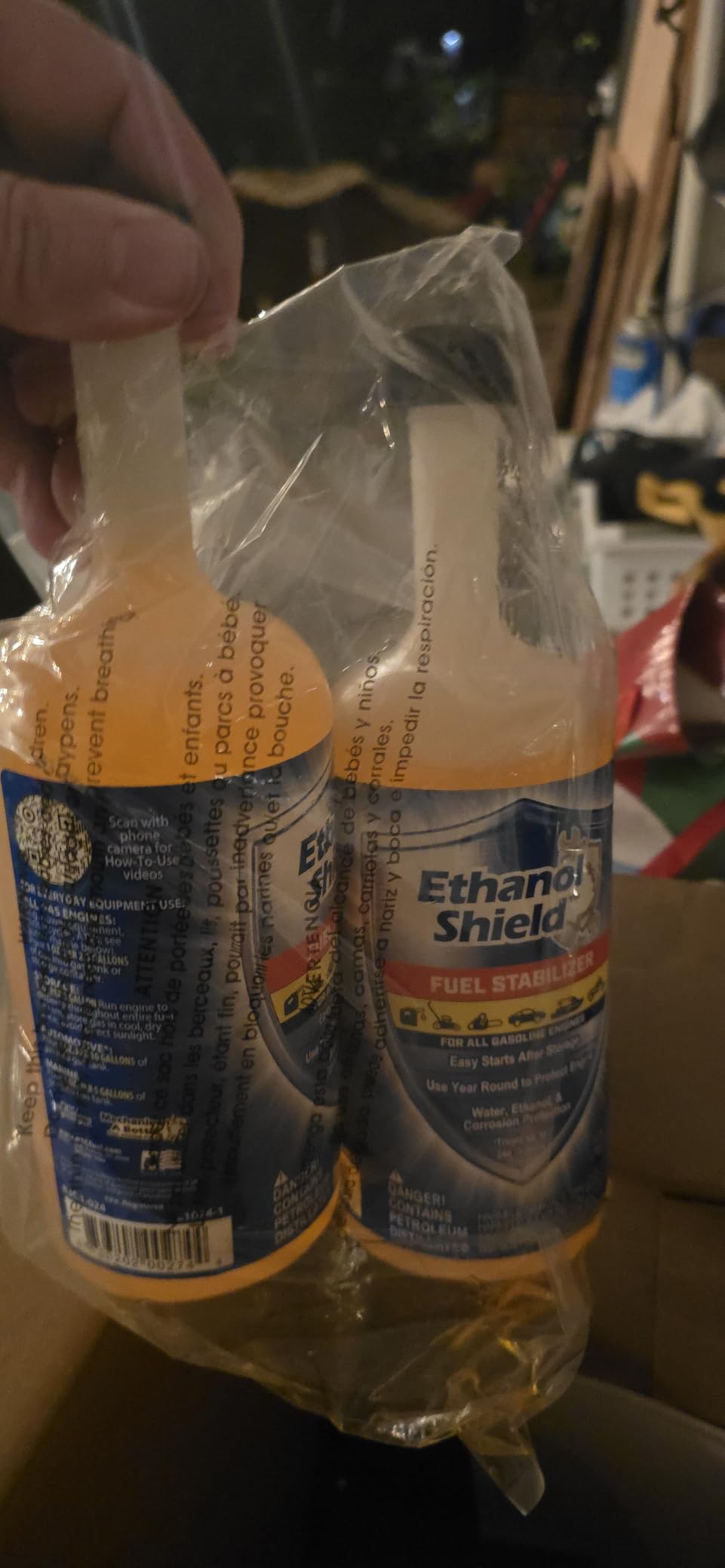 Ethanol Shield Fuel Stabilizer, 24 oz (2 Pack) Keeps Fuel Fresh, Gasoline Treatment Fuel Additive That Protects Fuel System, Gas Stabilizer for Fuel Storage, Antioxidant and Anticorrosive customer photo 2