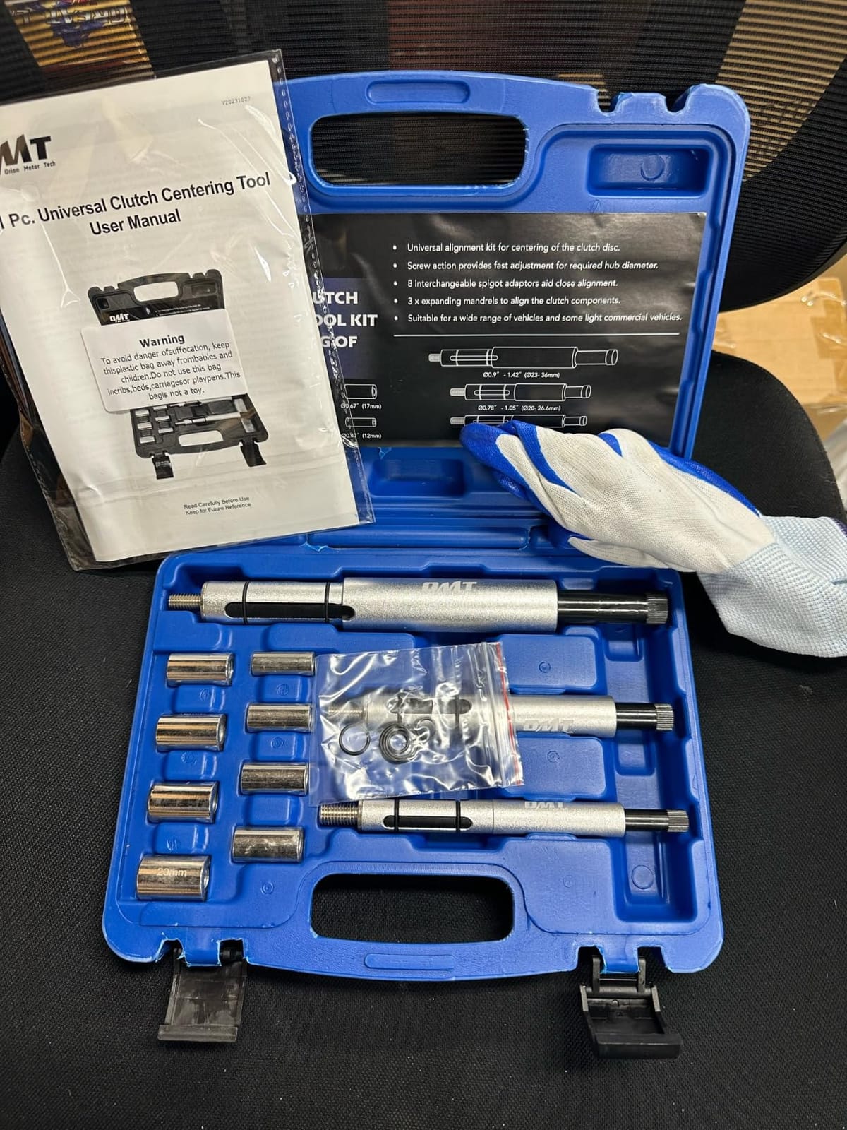 Orion Motor Tech OMT Clutch Alignment Tool Kit for Clutch Disc Alignment customer photo 1