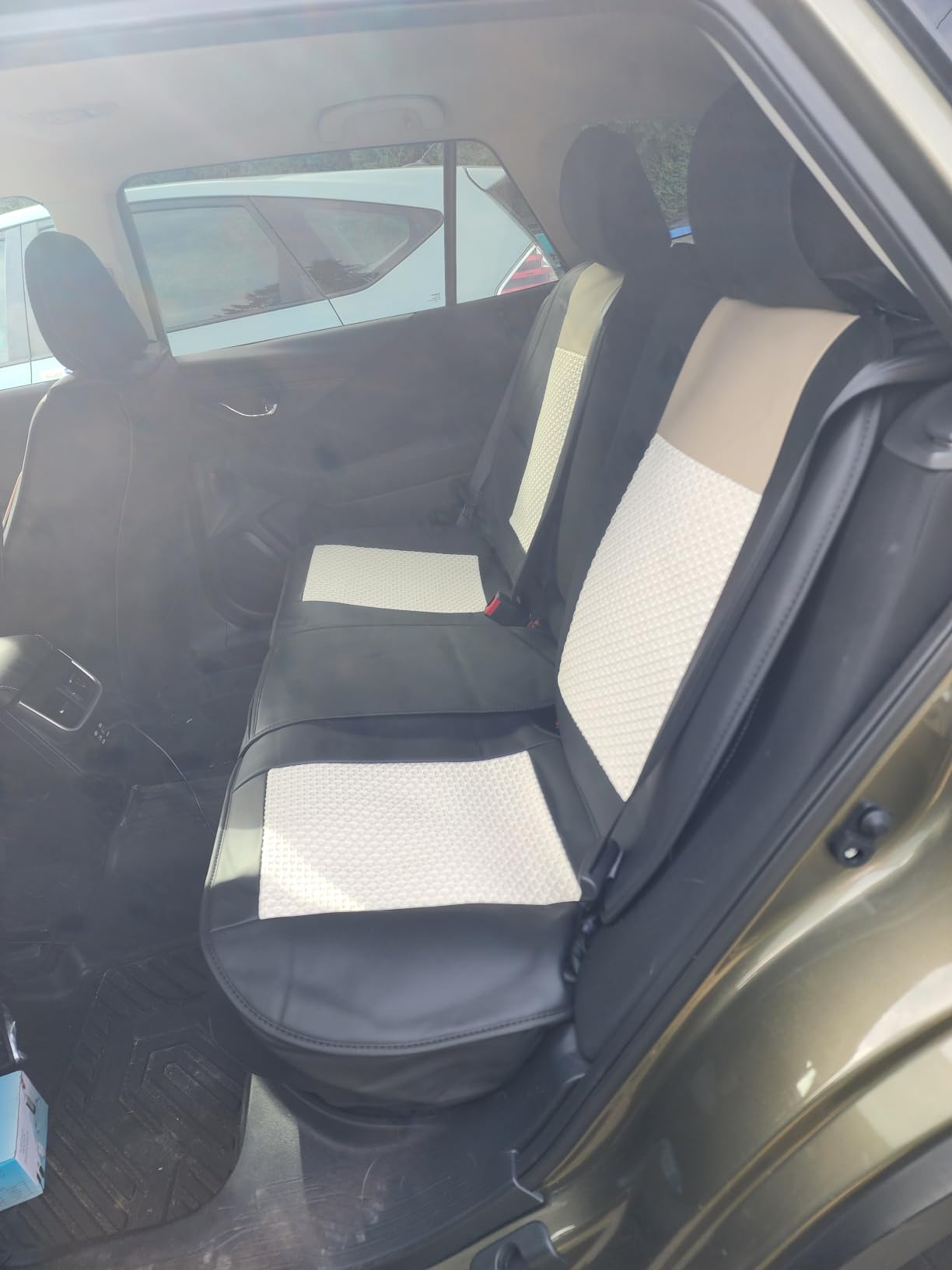 IKABEVEM Faux Leather Front Set for Subaru Ascent Seat Covers 2019-2026 customer photo 2