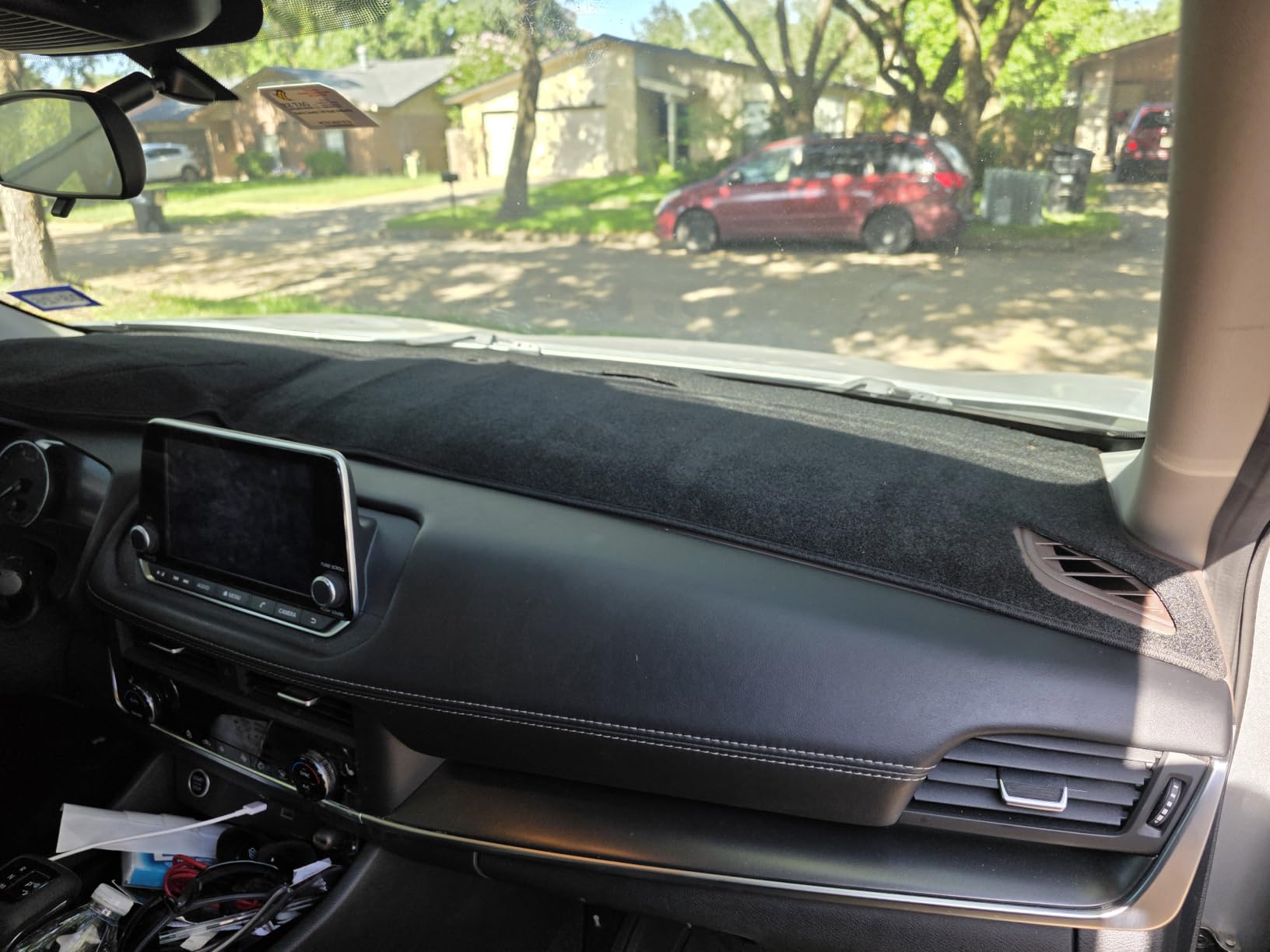 Sunsdrew Dash Cover for Honda HR-V 2023-2026 Dashboard Cover Mat customer photo 1