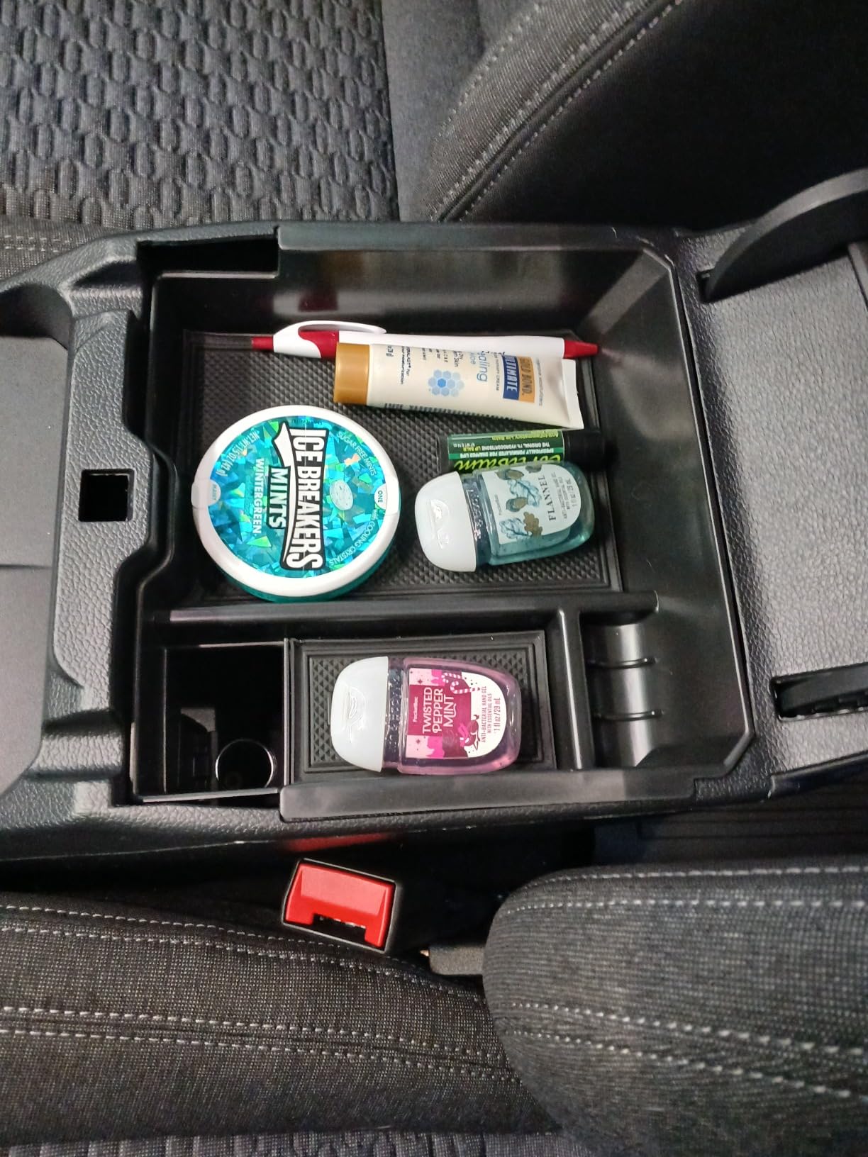CDEFG for Volkswagen Jetta 2020-2025 2026 Center Console Organizer Tray for Jetta 2020 2021 2022 2023 2024 2025 Accessories Armrest Storage Box Insert Tray for VW Jetta Arm Rest Middle Organizer customer photo 2