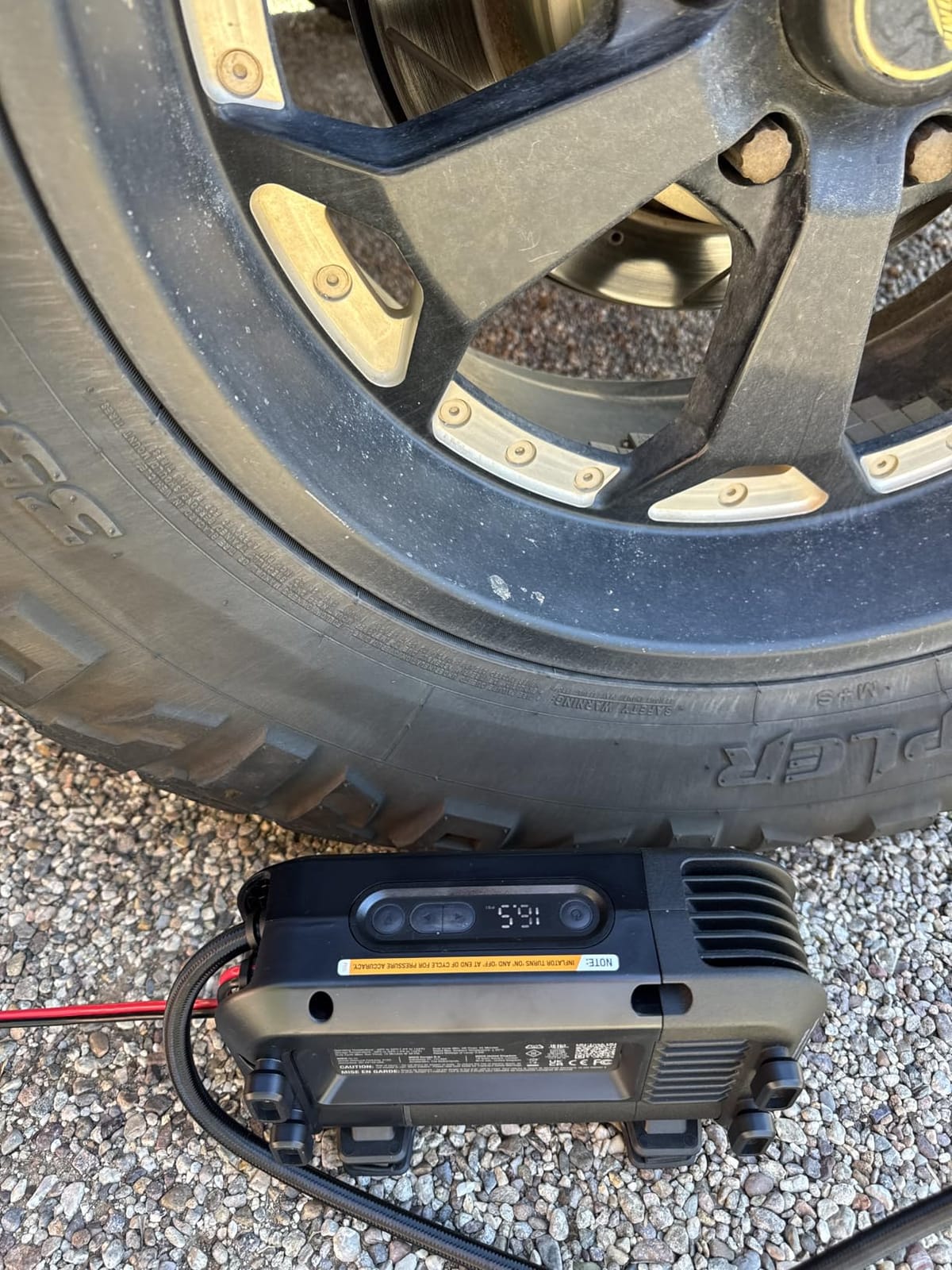 NOCO AIR20 47 LPM 12V Portable Tire Inflator & Air Compressor customer photo 2