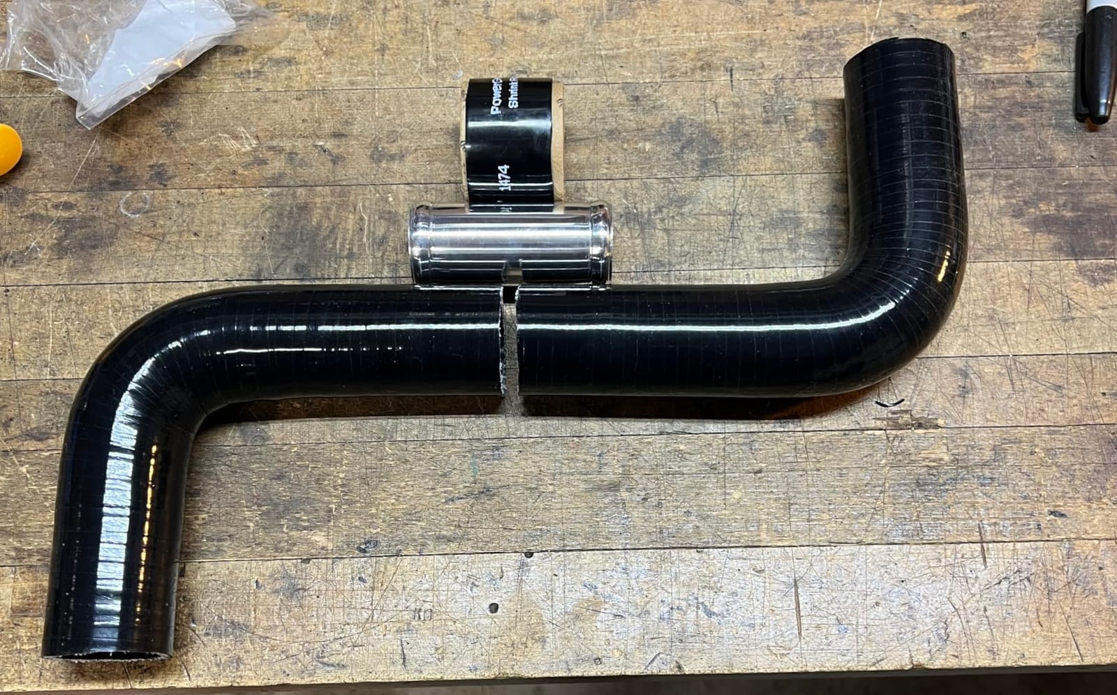 ID 1.5 inch 90 Degree Silicone Elbow Coupler Hose 7