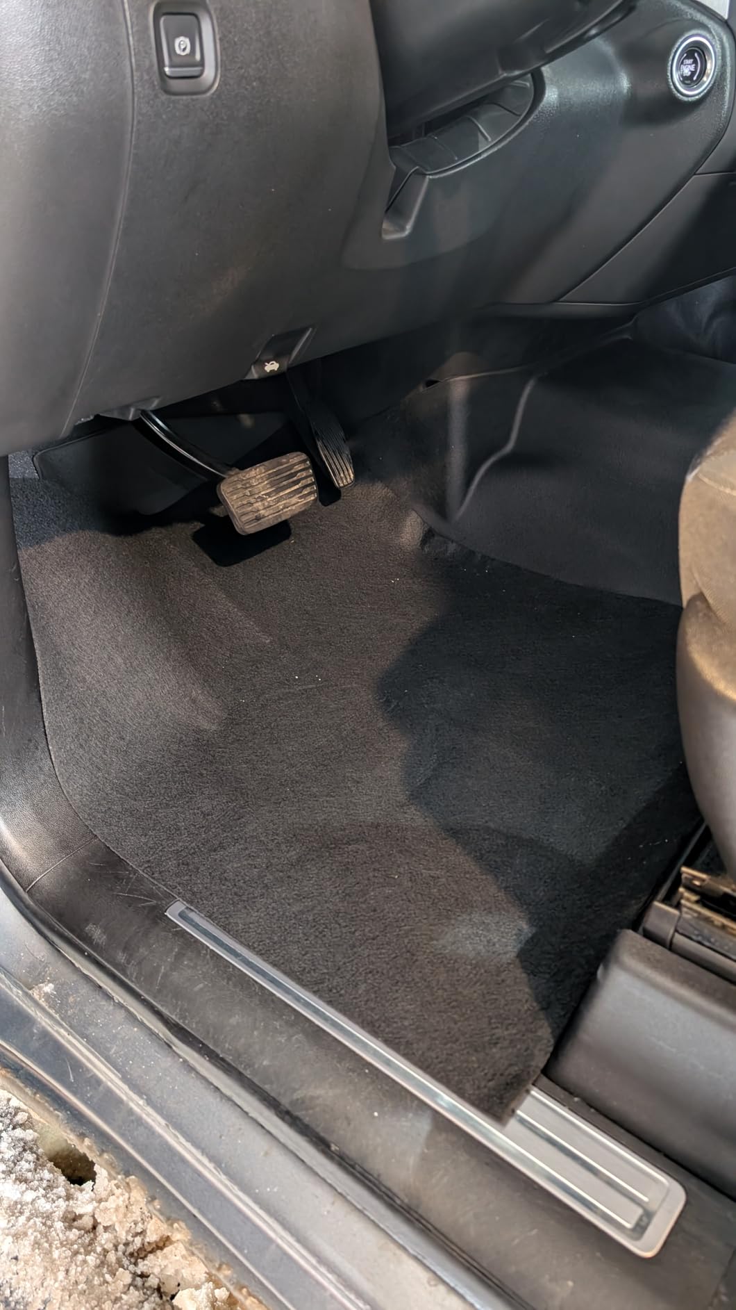 GOLENER Oil Spill Mat - Garage Floor Mat, Absorbent Oil Pad, Premium Maintenance Mat, Waterproof, Contain Liquid, Protect Garage Surface from Spill & Stain, Reusable, Washable, Durable, Black, 29”x36” customer photo 1
