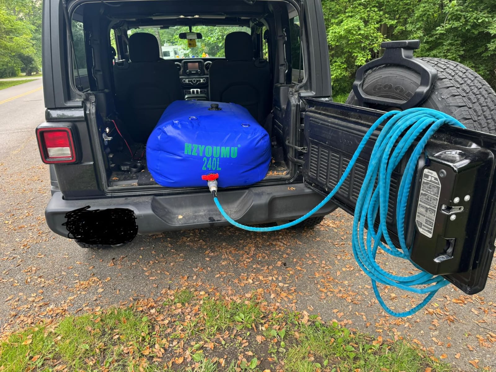 1000L/260 Gal Water Storage Bladder for Outdoor Water Storage customer photo 1