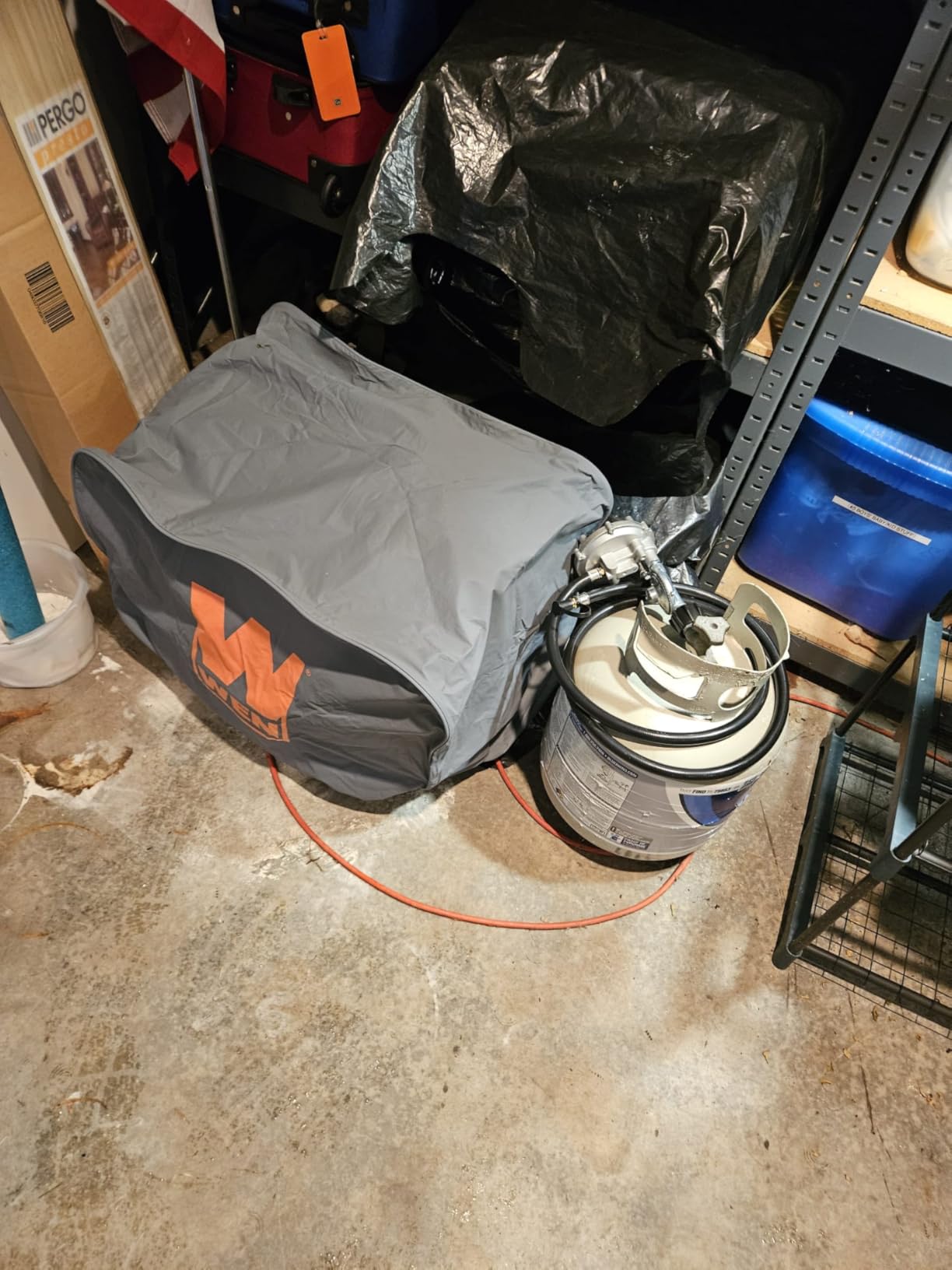 WEN Quiet and Lightweight 4800-Watt Dual Fuel RV-Ready Electric Start Portable Inverter Generator with Fuel Shut Off and CO Watchdog (DF480iX) customer photo 1